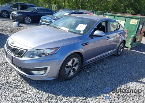 2012 Kia Optima Hybrid Ex z USA, uszkodzony, nr VIN KNAGM4AD5C5011818